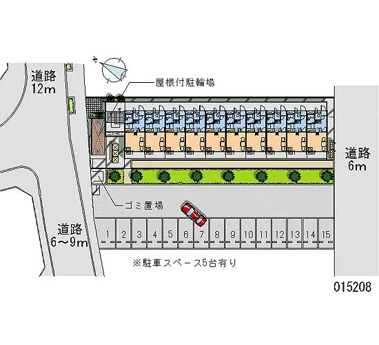 ★手数料０円★入間市久保稲荷３丁目　月極駐車場（LP）